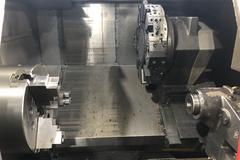 Okuma Cadet L1420 LNC10 CNC Turning Center / Lathe w 15" Chuck, Tailstock, Chip Conveyor