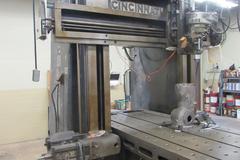 Cincinnati Hypro 4' x 4' Double Housing Planer Mill with Bridgeport Head and 10' Table