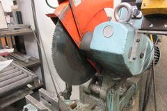 Scotchman CPO 350 PKPD Semi-Automatic Circular Coldsaw with 22' Tigerstop Programmable Stock Stop