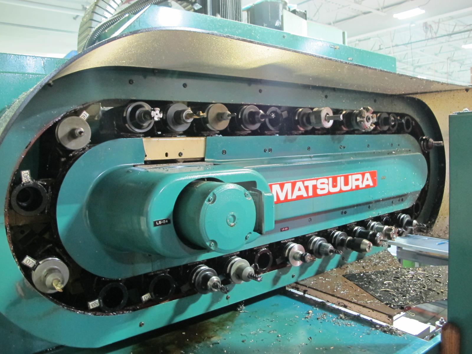 Machines Used | Matsuura MC-760VX CNC Vertical Machining Center