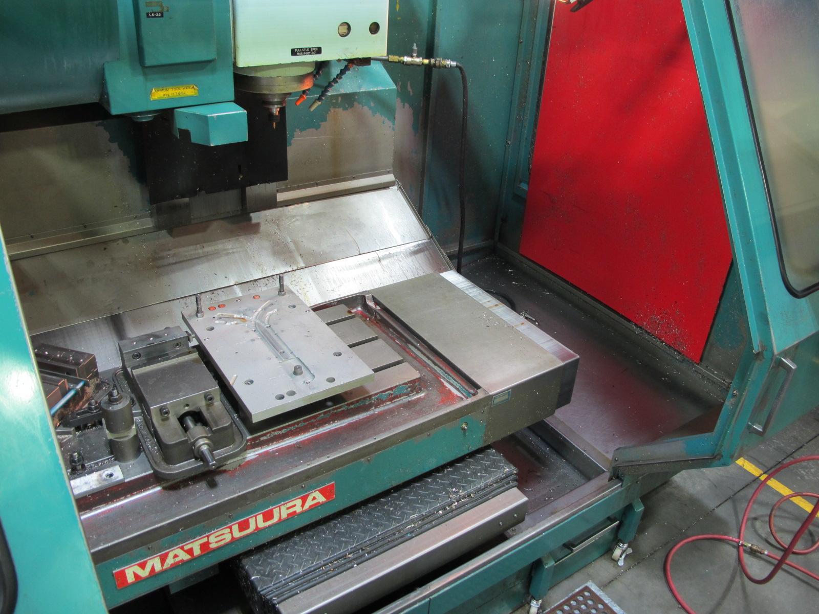 Machines Used | Matsuura MC-760VX CNC Vertical Machining Center