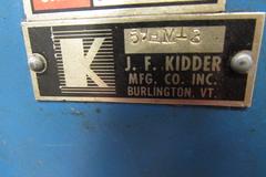 Kidder Hydraulic Notcher with Foot Switch and Mobile Base