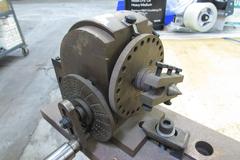 Yuasa Dividing Head with Tailstock Mounted on 52" Long Plate