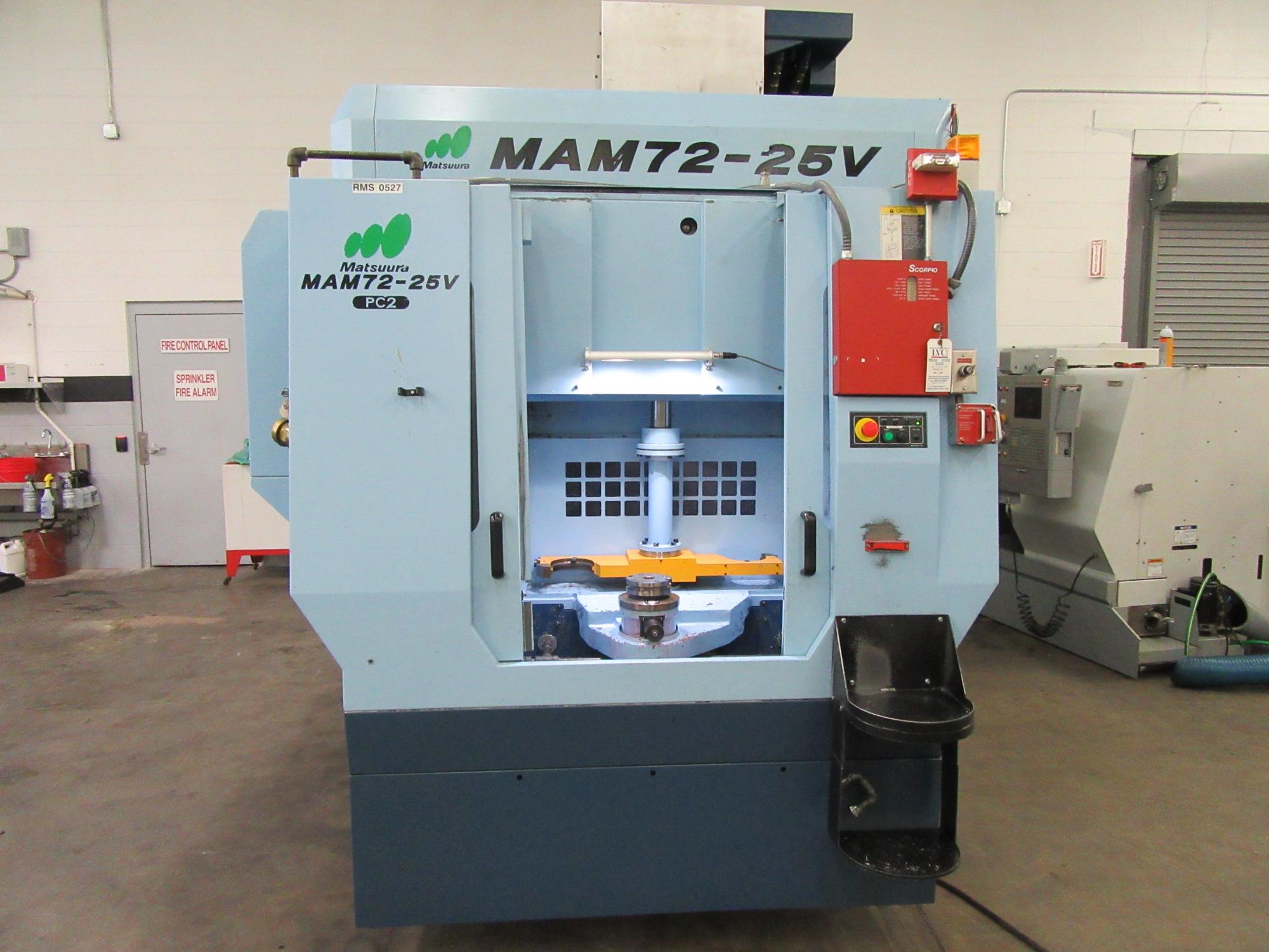 Machines Used | Matsuura MAM72-25V PC2 5-Axis CNC Vertical
