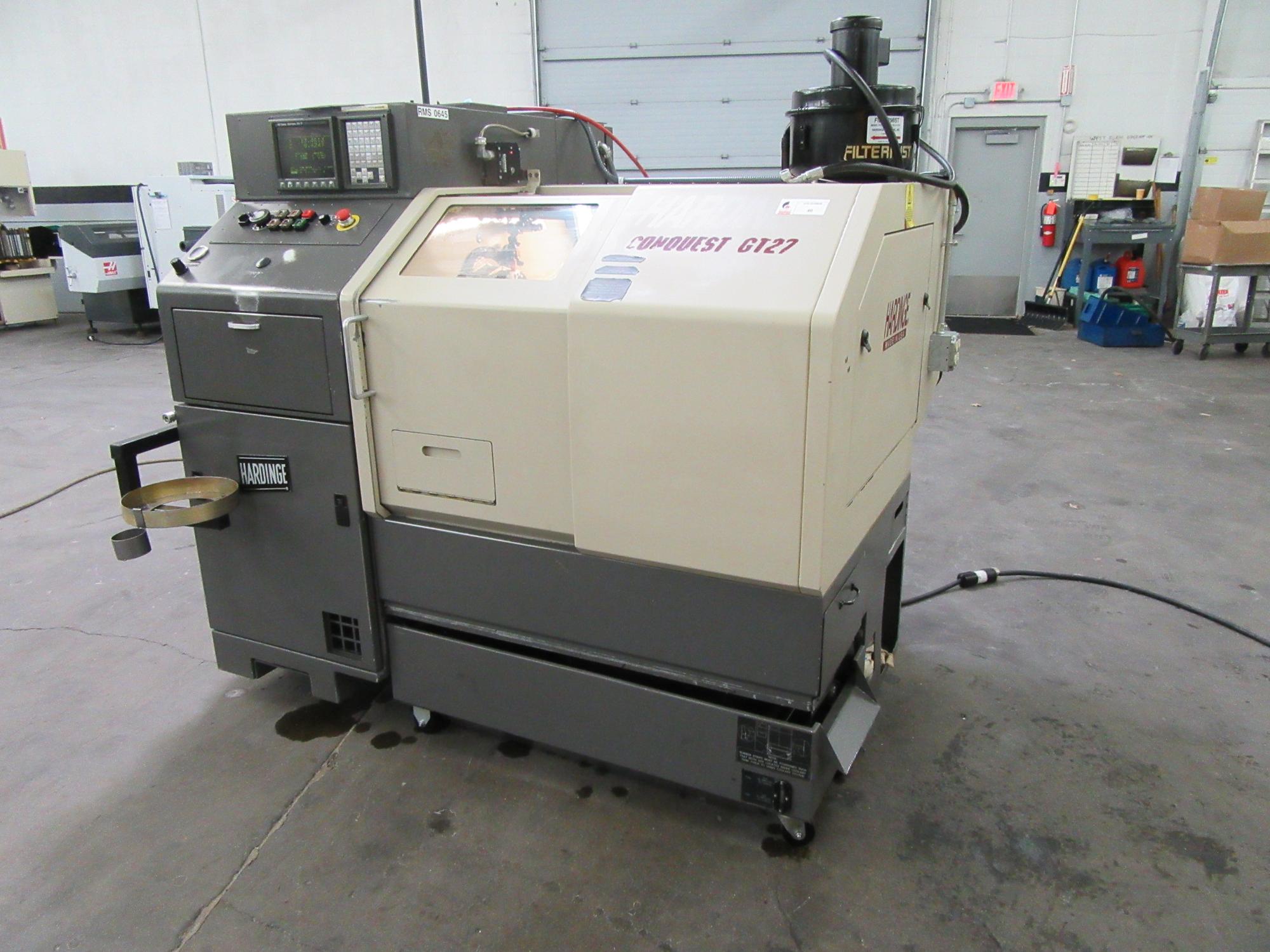 Machines Used | Hardinge Conquest GT-27 CNC Gang Style Turning