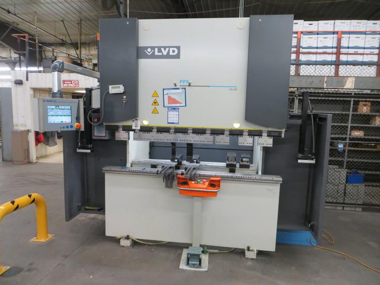 LVD PPS 50/20, 55 Ton x 6'6" CNC Hydraulic Press Brake with Cadman TS