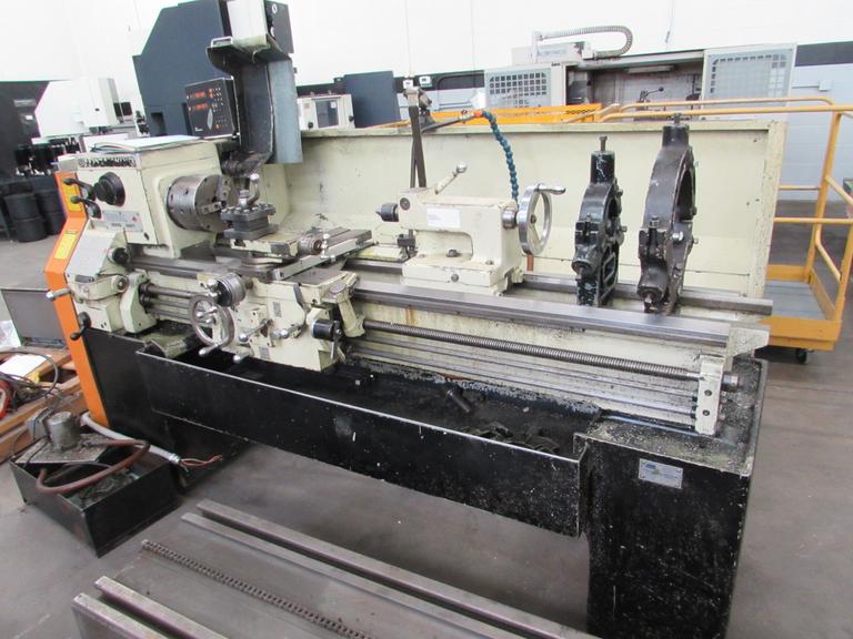 LeBlond Makino Regal 15" x 54" Servo Shift Engine Lathe with 2-Axis DRO, 8" Chuck and Steady Rest