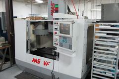 Haas VF-0 CNC Vertical Machining Center with Brush Type 4th Axis Drive