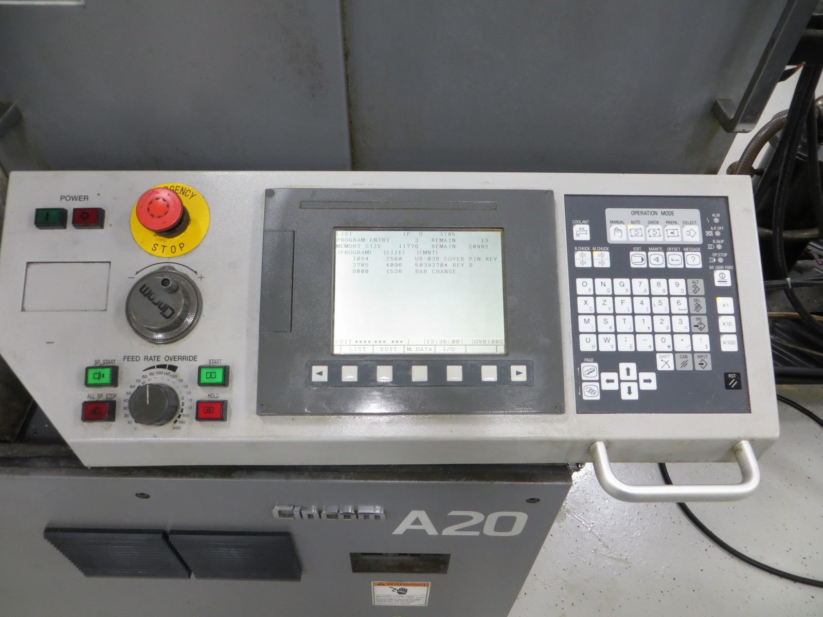 Citizen A20 Type VIPL CNC Swiss Type Screw Machine with Edge Tech