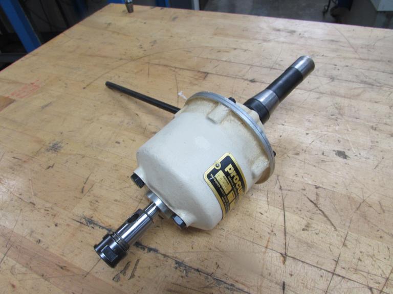 Procunier Model 2 Tapping Head with #2MT Shank and MT to R8 Adapter