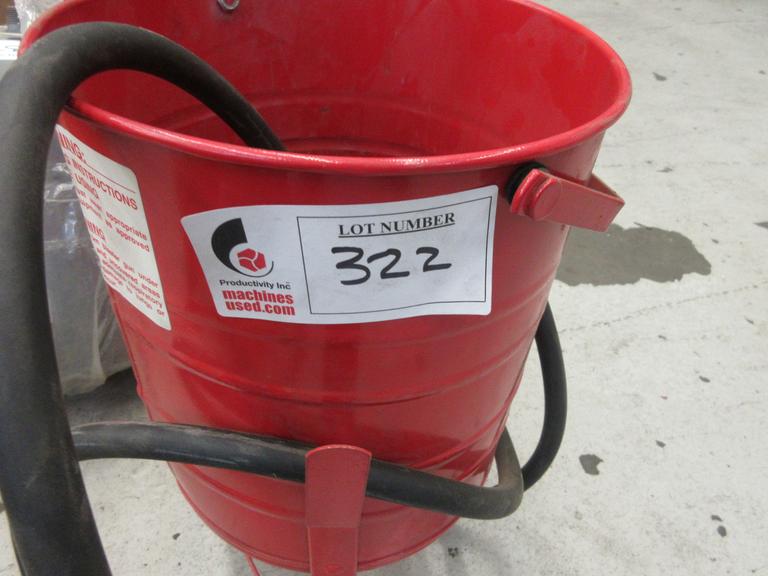 Powermate 3 Gallon Portable SandBlaster with Gun and  Goggles