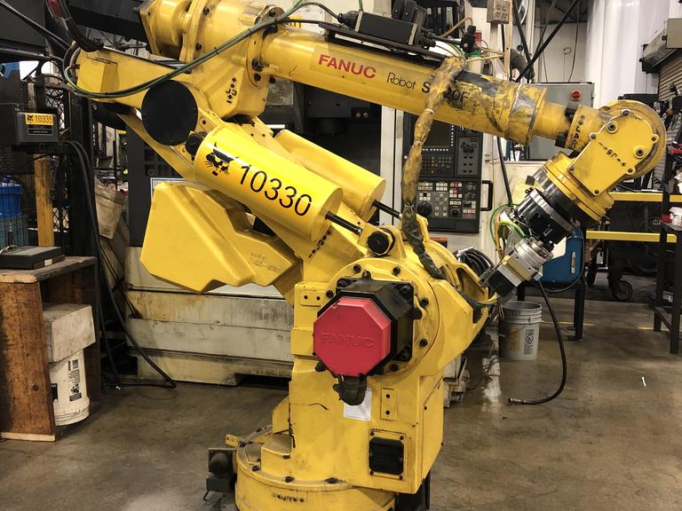 Fanuc S-420F 6-Axis Robotic Arm with System R-J Control