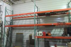 Pallet Racking, Tear-Drop Style, 15' high x 42" Deep - NO CONTENTS