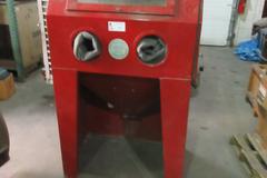 Twin City Abrasives Sand Blast Cabinet with Gloves and Gun, Air Regulator