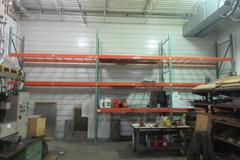 Pallet Racking, Tear-Drop Style, 15' high x 42" Deep - NO CONTENTS