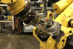 Fanuc S-420F 6-Axis Robotic Arm with System R-J Control