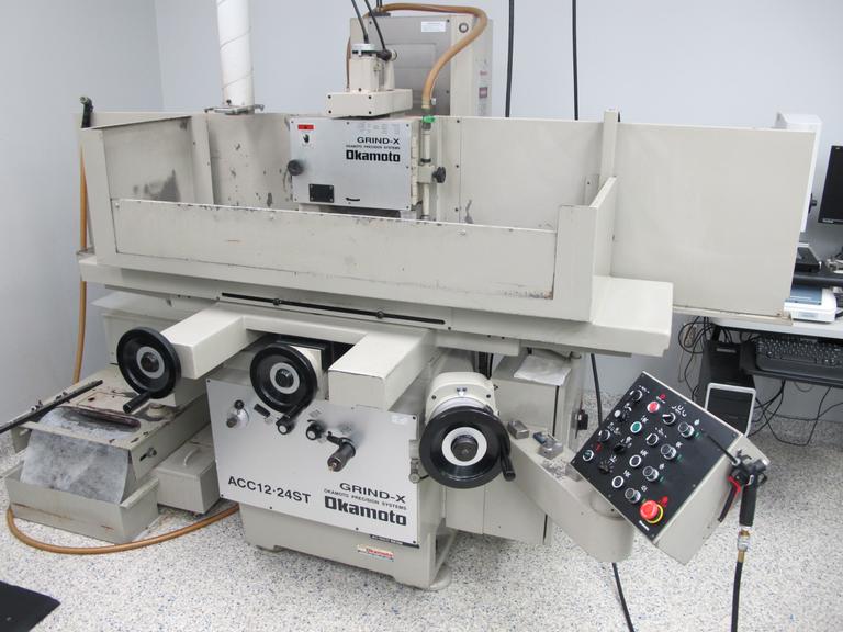 Machines Used Okamoto Acc12.24ST 3Axis Hydraulic Automatic Surface