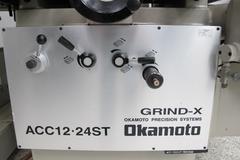 Okamoto ACC-12.24ST 3-Axis Hydraulic Automatic Surface Grinder with Incremental Downfeed and Hydraulic Wheel Dresser
