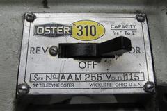 Oster 310 Powered Pipe Threader with Stand