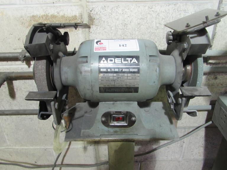 Delta 23-880 8" Double End Bench Grinder with Pedestal