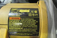 DeWalt DW871 14" Abrasive Saw with Vise.  110 Volt