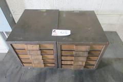 (2) Kennedy Multi-Drawer Storage Cabinets