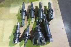 Assorted Cat 40 Taper Tool Holders, (8)