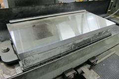 Mitsui High-tec MSG-250MH Precision Hand-Feed Surface Grinder with Newall 2-Axis Digital Readout, Variable Magnetic Chuck, Coolant System. 