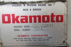 Okamoto ACC 12.24ST 3-Axis Hydraulic Surface Grinder with Incremental Downfeed and 2-Axis DRO