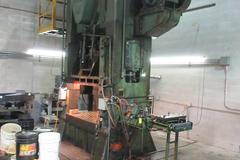 Clearing Model F-2250-60 250 Ton Eccentric Double Crank, Straight-Side Punch Press, with Air Clutch and Brake