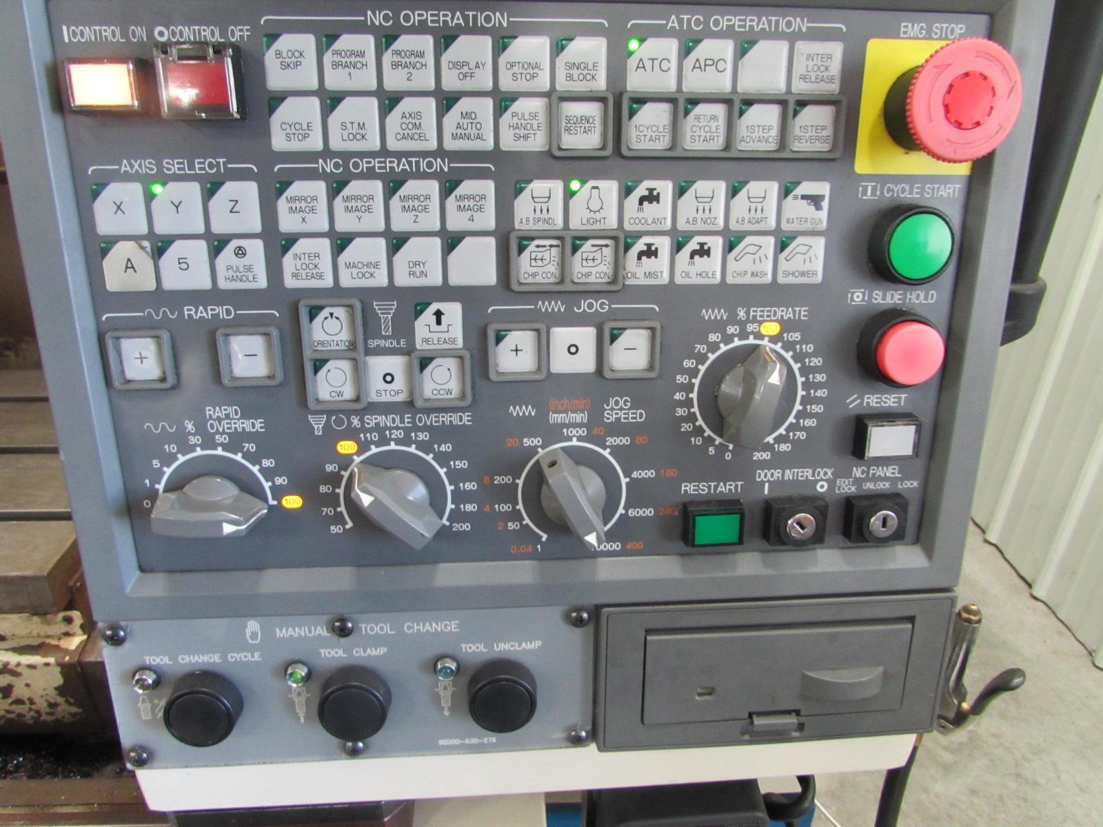 Machines Used | Okuma MX-45VAE CNC Vertical Machining Center with