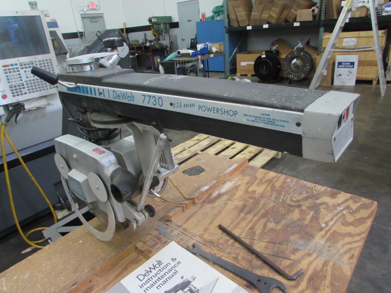 Dewalt 7730 radial arm saw sale