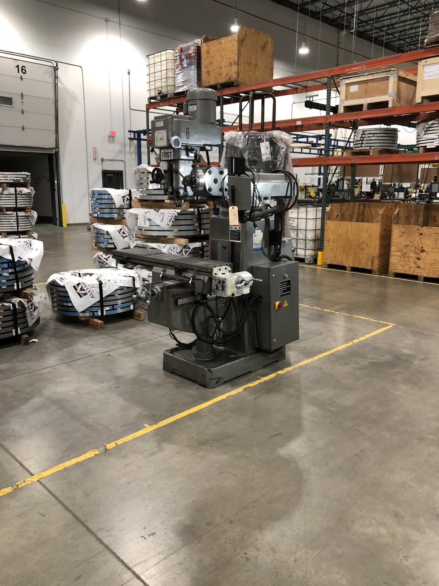 Machines Used | First LC-185 VSX Vertical Mill
