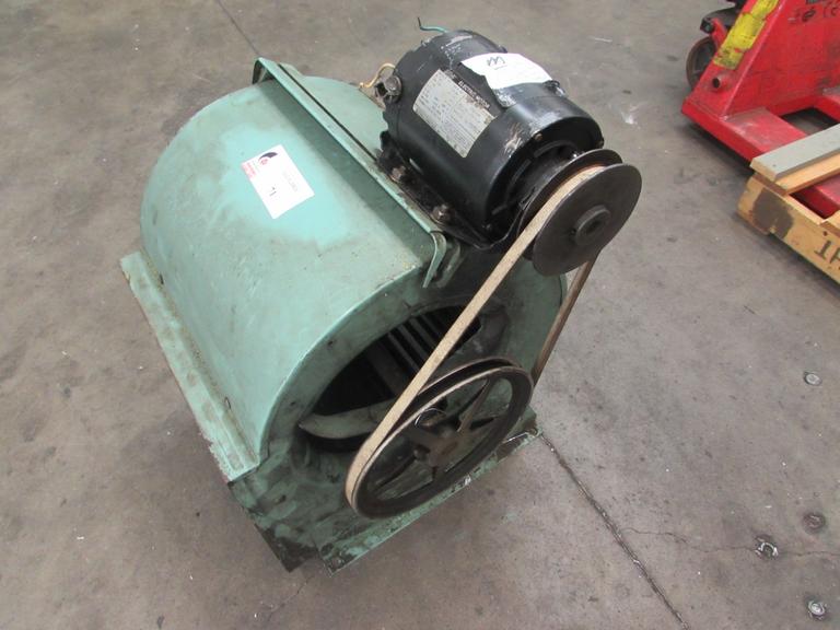 14" Squirrel Cage Blower with 1/2HP 115 Volt Motor