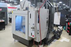 Haas VF-4SS CNC Vertical Machining Center with 1000 PSI Through Spindle Coolant, Renishaw Tool & Parts Probes, and High Speed Machining.