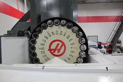 Haas VF-4SS CNC Vertical Machining Center with 1000 PSI Through Spindle Coolant, Renishaw Tool & Parts Probes, and High Speed Machining.