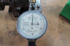 Machines Used | (2) Indicator Stands: (1) With Interapid .0005