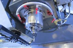 Haas VF-4SS CNC Vertical Machining Center with 1000 PSI Through Spindle Coolant, Renishaw Tool & Parts Probes, and High Speed Machining.