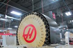 Haas VF-4SS 5-Axis CNC Vertical Machining Center with Haas TR160Y Compact Trunnion Table, 1000PSI Through Spindle Coolant, Renishaw Probing System, and High Speed Machining.