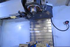 Haas VF-4SS CNC Vertical Machining Center with 1000 PSI Through Spindle Coolant, Renishaw Tool & Parts Probes, and High Speed Machining.