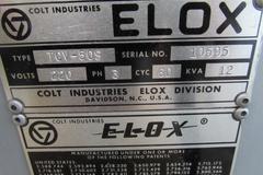 Elox 8-62 Sinker Type EDM with TC-50 Power Supply and Sony 2-Axis DRO