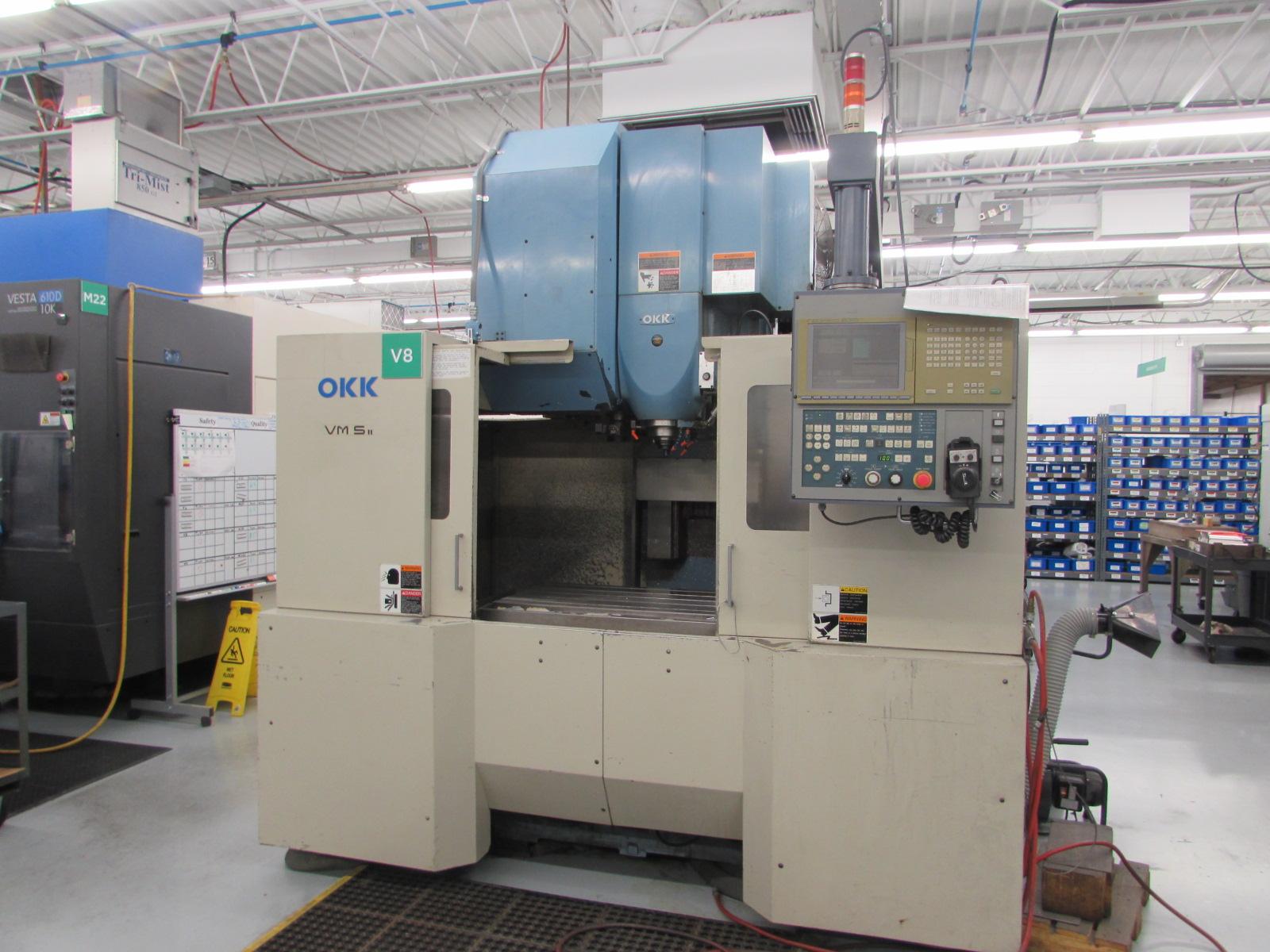 Machines Used | OKK VM5-2 Vertical Machining Center with