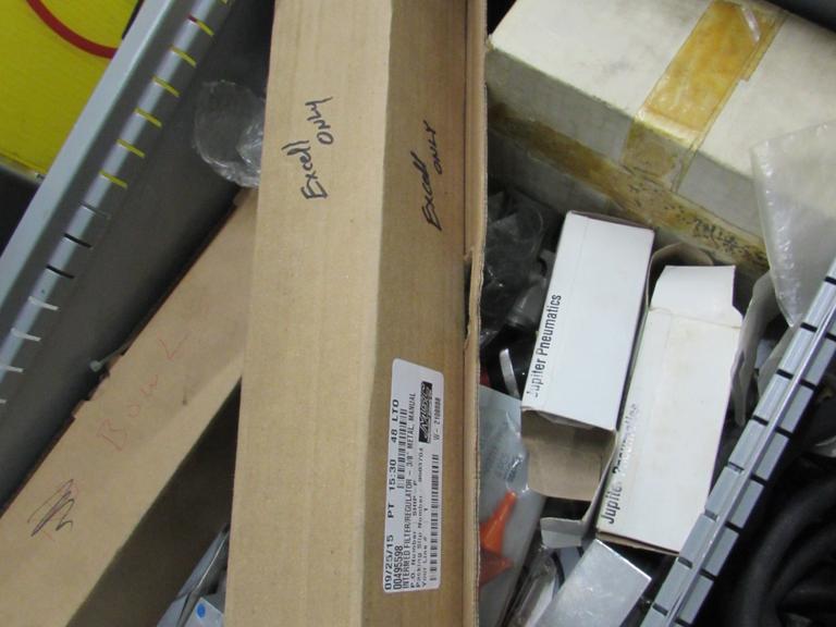 Assorted Machine Parts, Hardware, Coolant Line and More