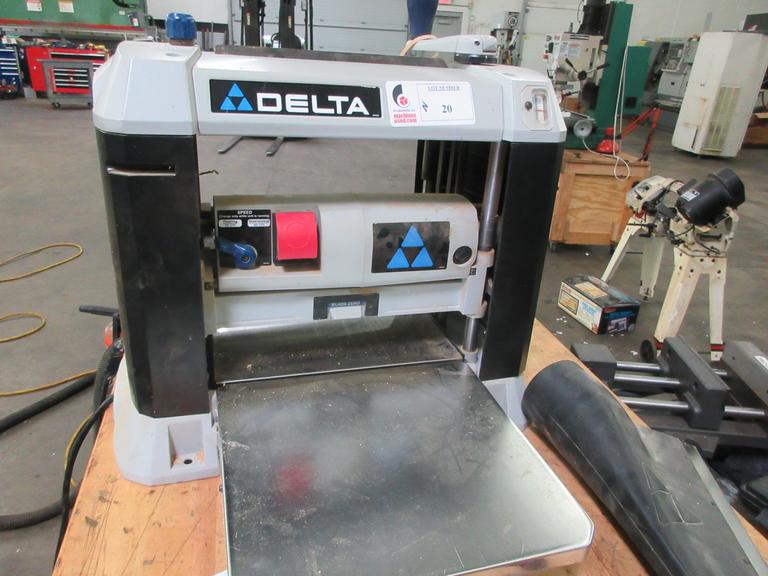 Delta 13" 2 Speed Finishing Planer 10K RPM Cutter Head