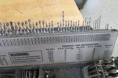 Letter, Number & Fractional Drill Index