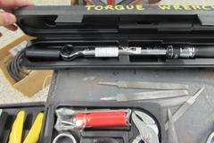 Assorteed Hand Tools: Torque Wrench, Sockets, Wrenches, Hammer and More