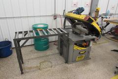 FMB Titan Horizontal Mitering Band Saw with Roller Conveyor