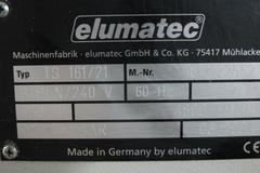 Elumatec TS 161/21 Up Acting Manual Non-Ferrous Cold Saw