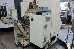 Wasino LG-6 CNC Gang Style Turning Center with Wasino S.Robo-1 Robotic Work Load/Unload Gantry System