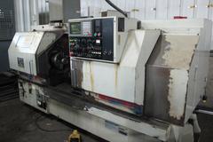 Takisawa TC-4 CNC Turning Center with Steady Rest and Tailstock